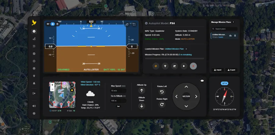 canarygc: Ground control for autonomous flight