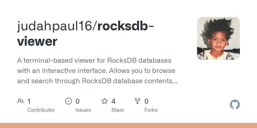 rocksdb-viewer: A terminal UI for RocksDB, in Rust