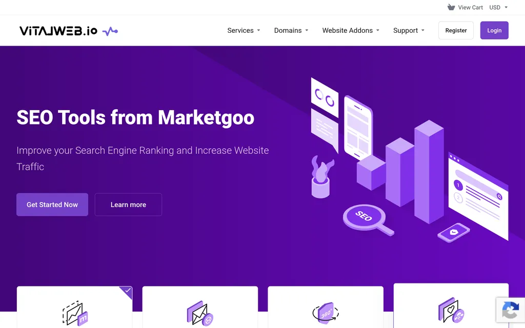VitalWeb website